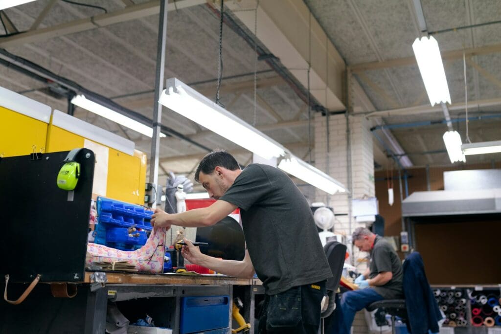 assembly workers